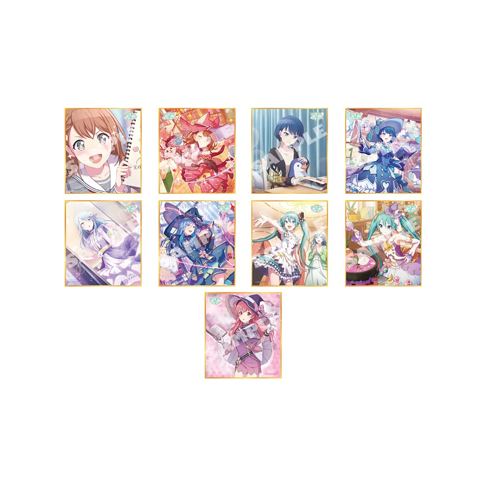 プロセカ プロジェクトセカイ ミニ色紙コレクション 9枚セット 東雲