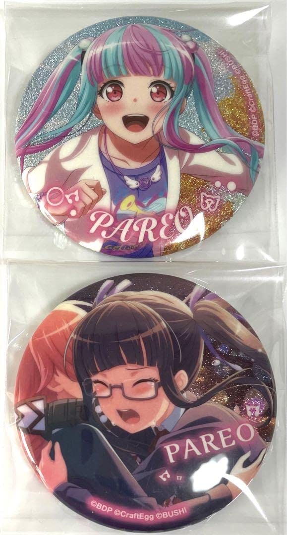 バンドリ コレクション パレオ 缶バッジ バンドリ パレオ 缶バッジ