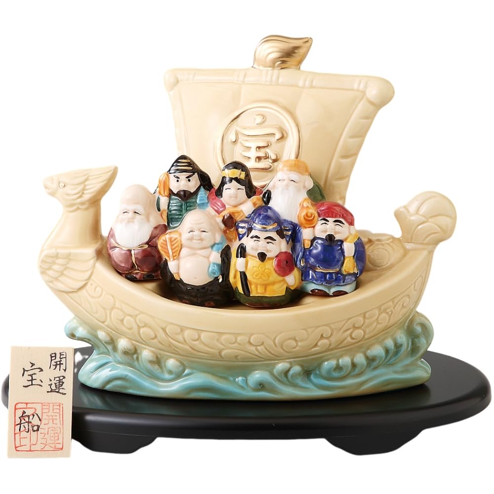 1732 七福神縁起物 練物 置物