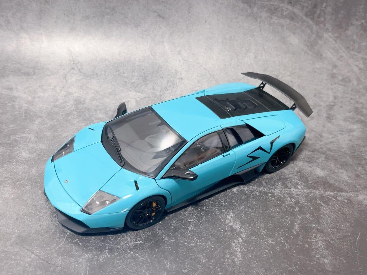 レア！オートアート 1/18 ランボルギーニ ムルシエラゴ LP670-4 SV