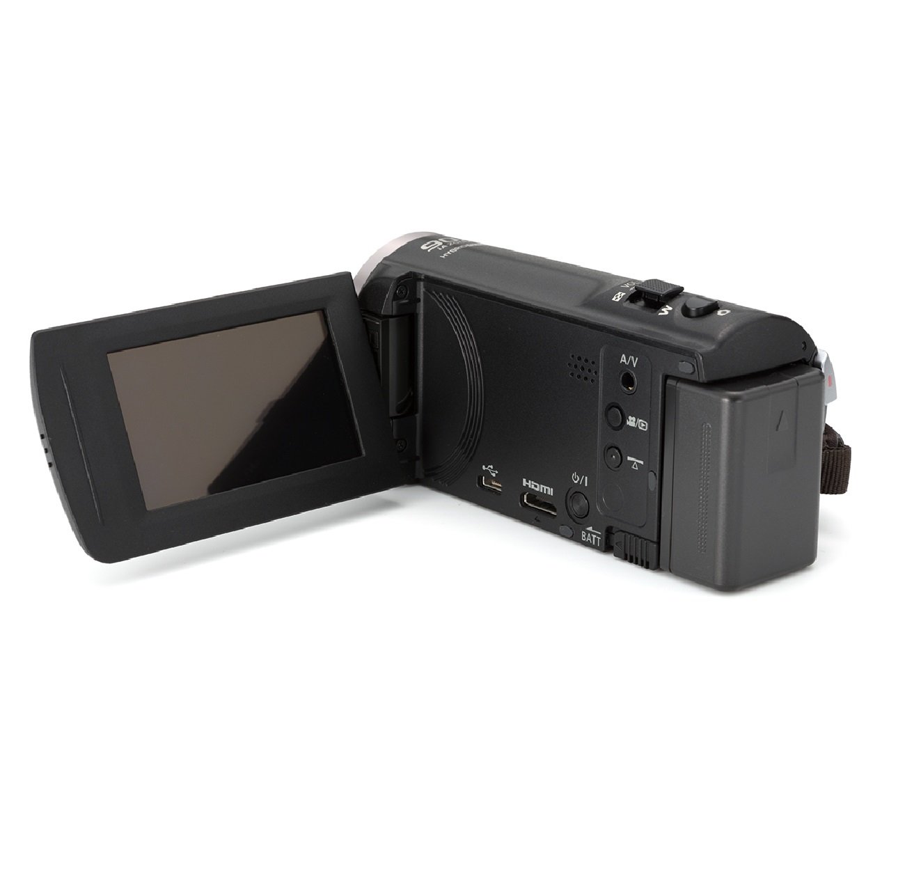 Amazon.co.jp: Panasonic HC-V480MS-K HD Camcorder, V480MS, 32GB