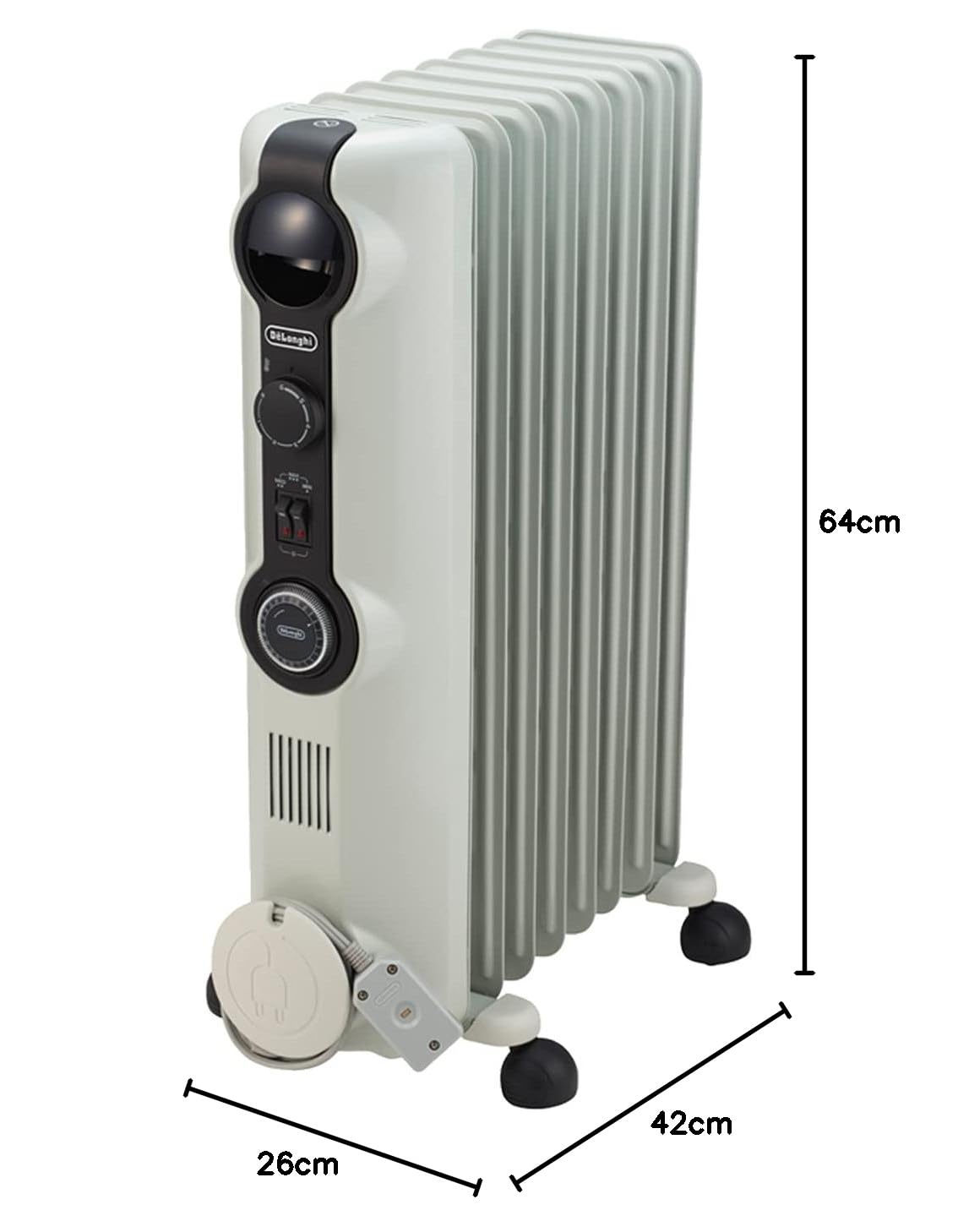 Amazon | De'Longhi (デロンギ) オイルヒーター HJ0812 電気ヒーター