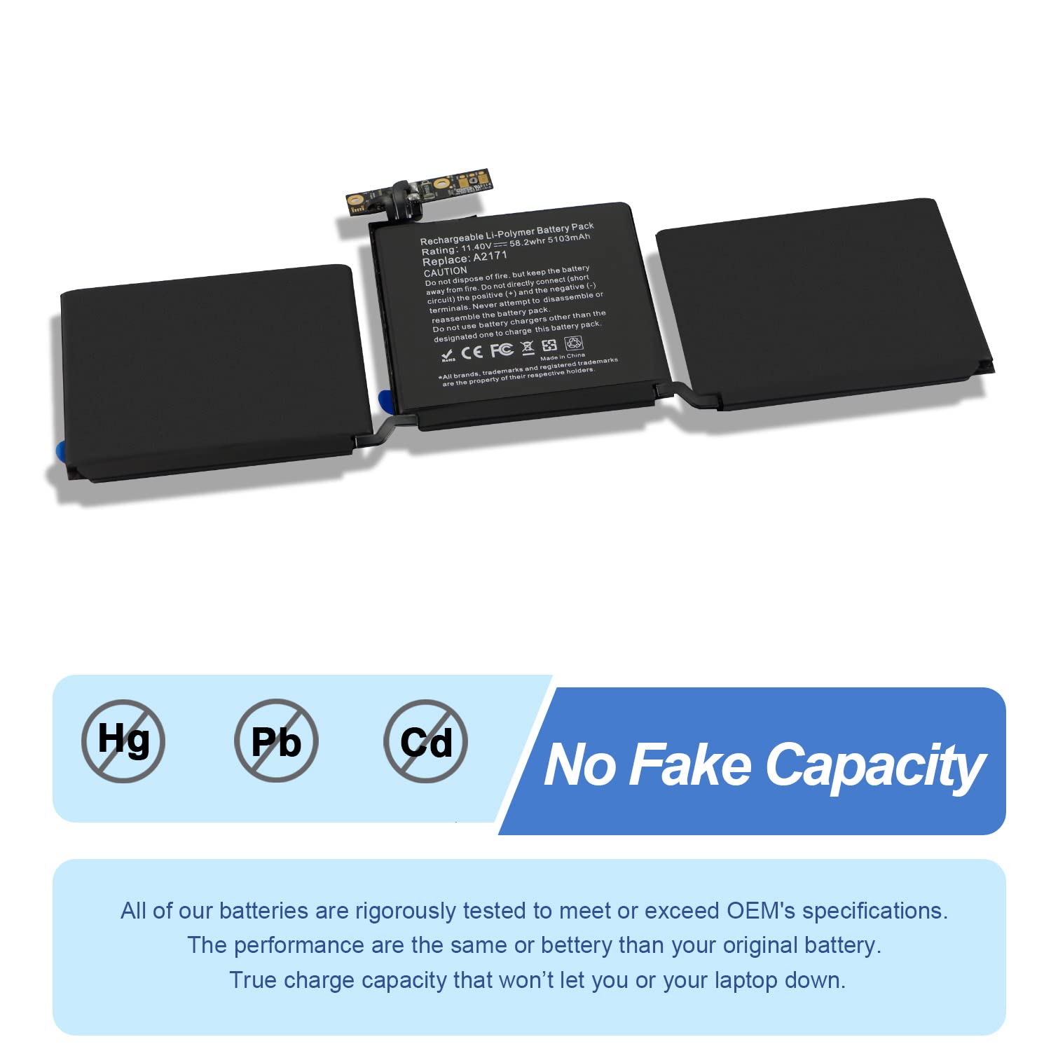 Amazon.com: A2159 A2289 A2338 Battery Replacement, A2171 Battery