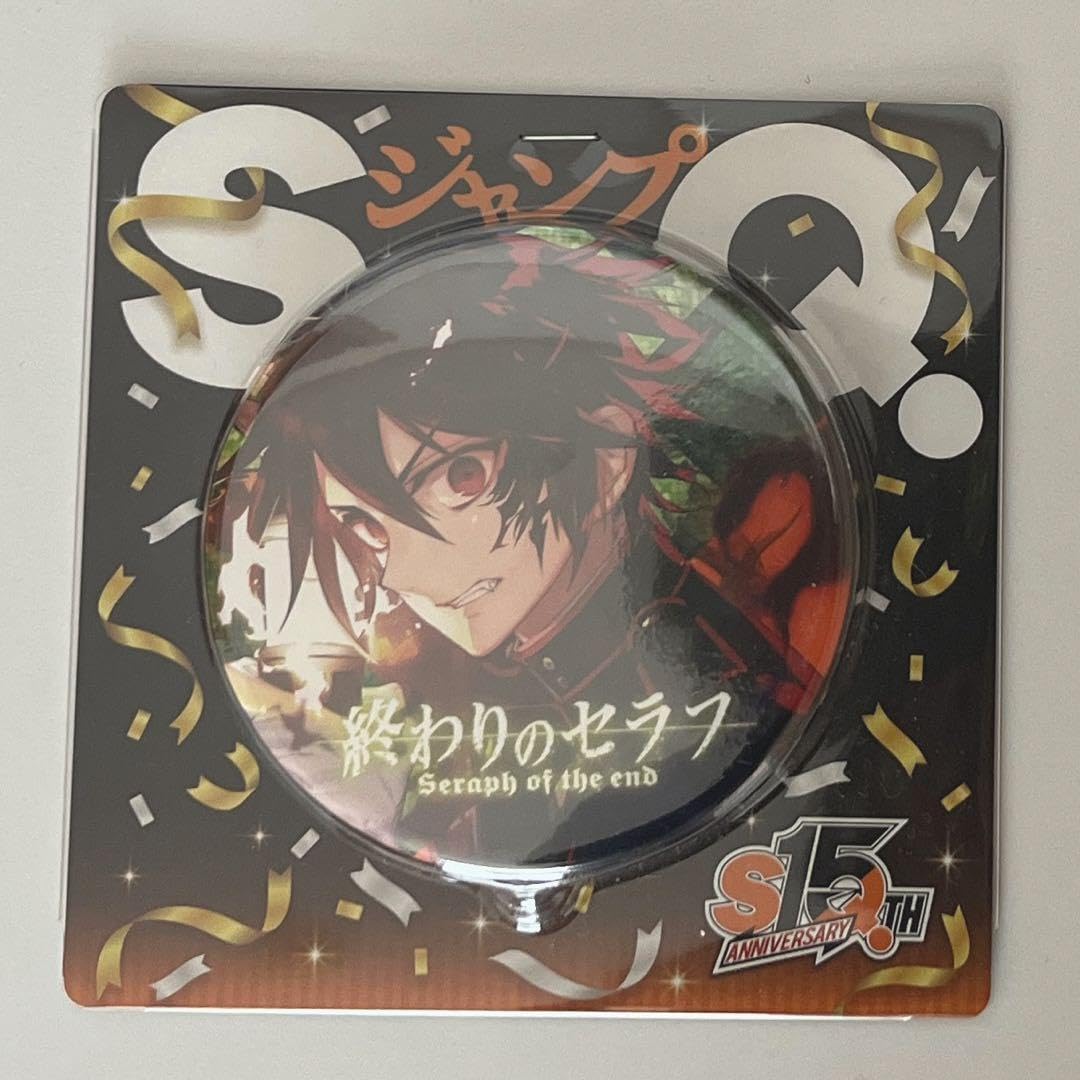 百夜優一郎 缶バッジ 終わりのセラフ カラ鉄 カラオケの鉄人 百夜