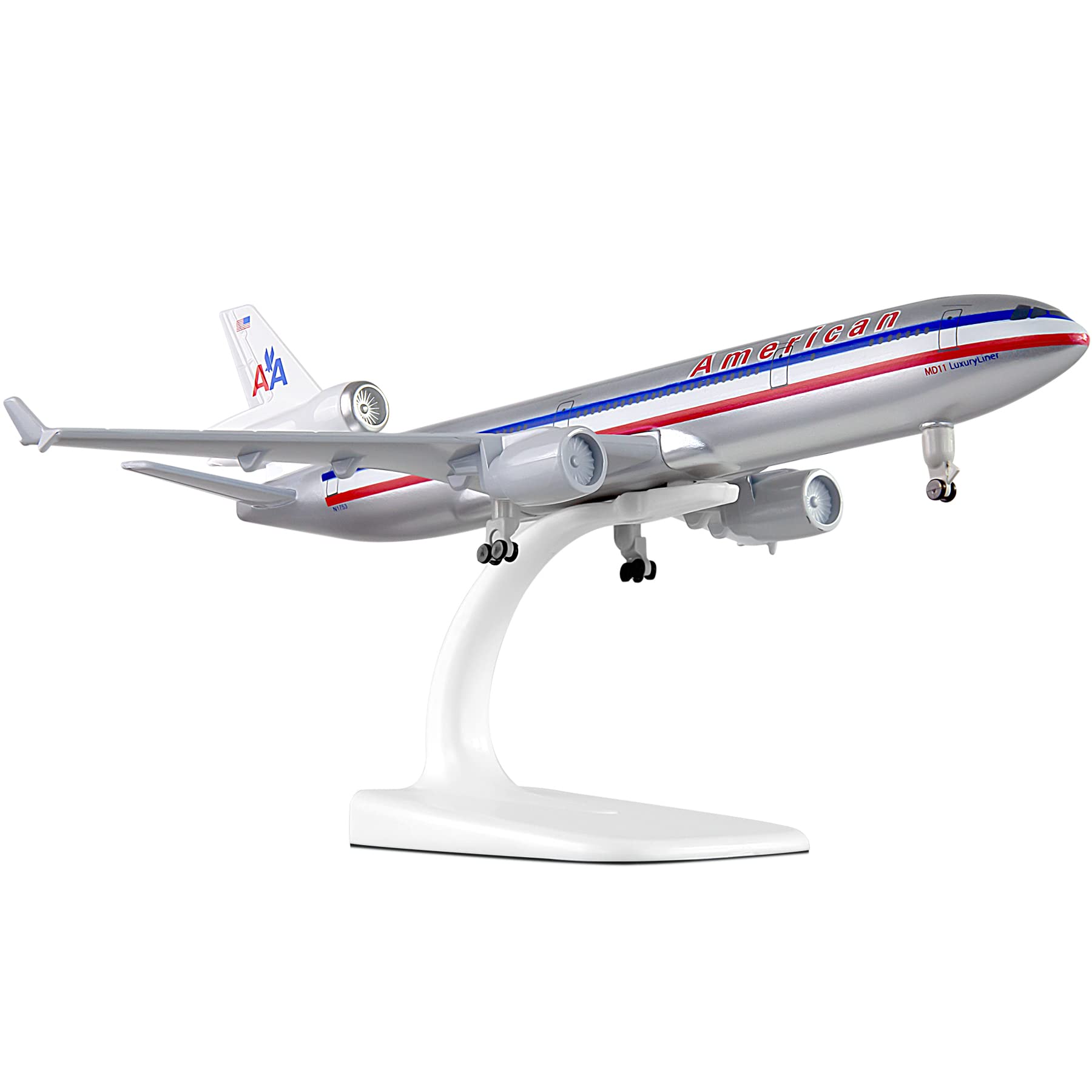 Amazon.com: Busyflies 1:300 Scale MD-11-American Airplane Models