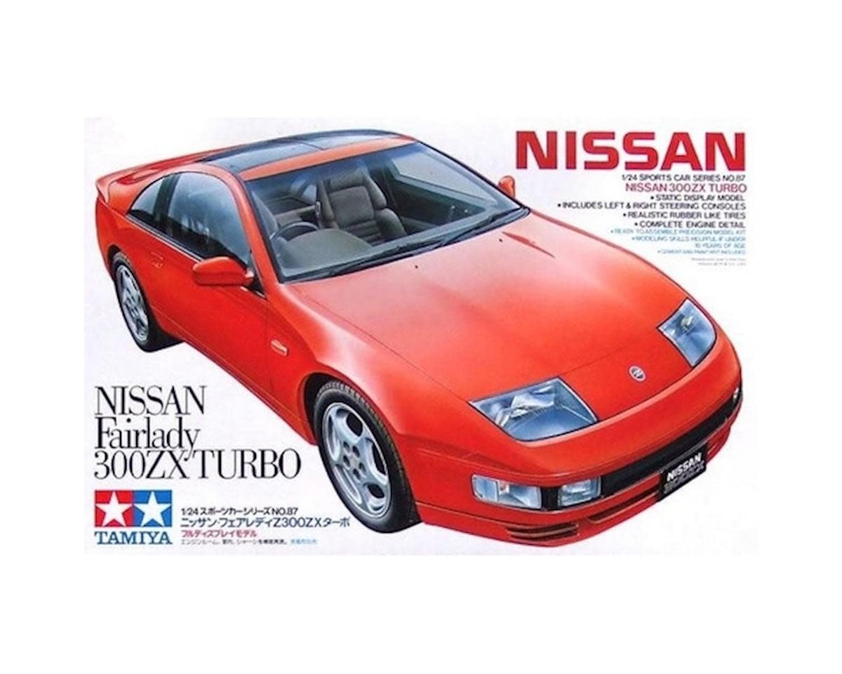 Amazon.com: TAMIYA 1/24 Nissan 300ZX Turbo Plastic Model TAM24087