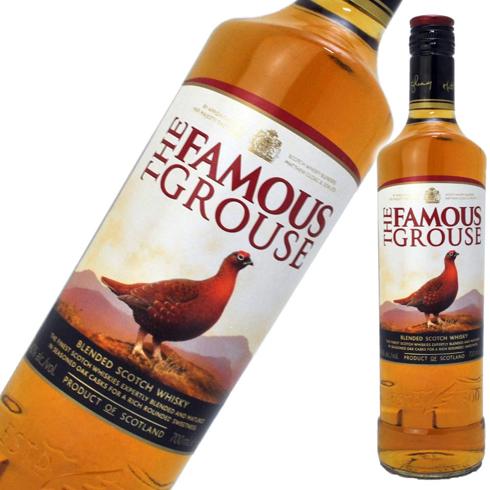 Amazon.co.jp: The Famous Grouse フェイマスグラウス 40度 700ml