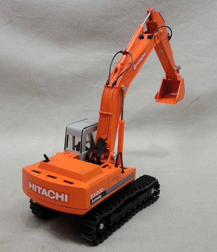 HITACHI EX-200 模型 1/40 日立建機 EX200 1/40スケールモデル