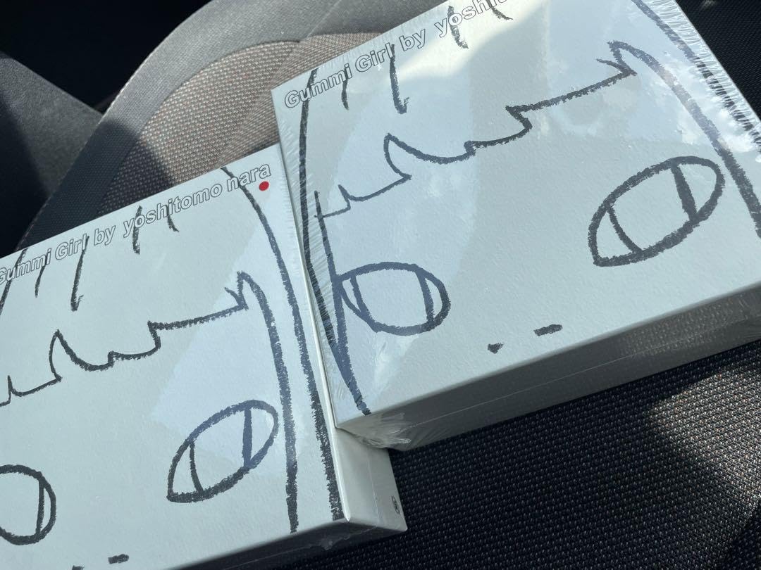 奈良美智 グミガール 元箱 付属品揃い 奈良美智 グミガール 元箱 付属