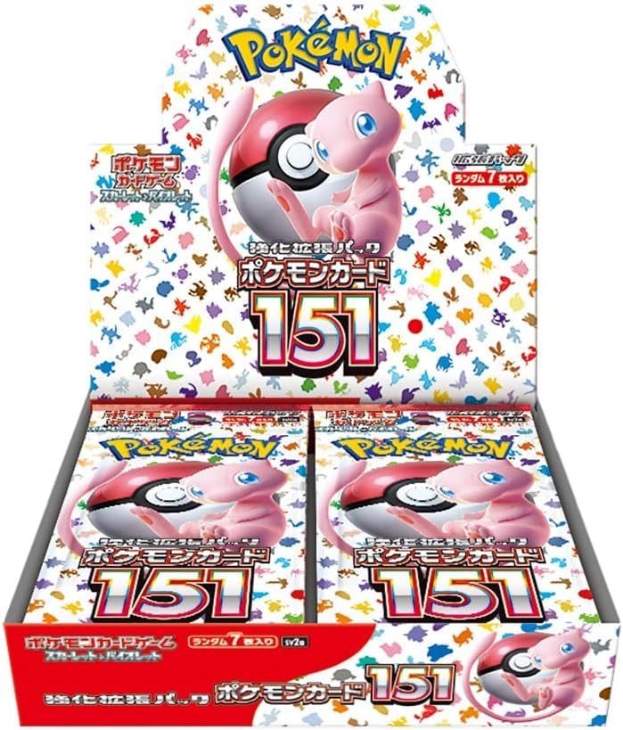 ポケモンカード 151 強化拡張パックシュリンク付未開封BOX