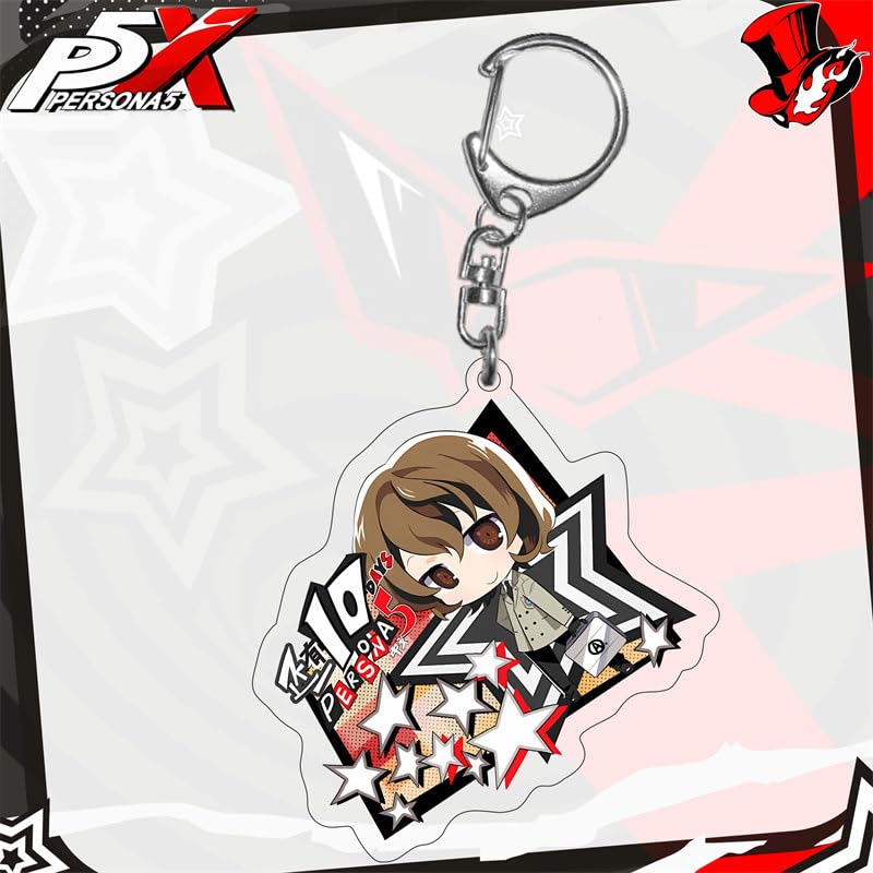 ペルソナ5 P5 アクリルキーホルダー アクキー 主人公 竜司 モルガナ
