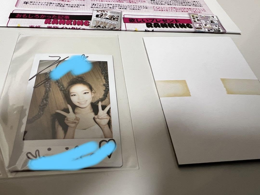 スンヨン 直筆サイン入りチェキ KARASIA エニガチャ 当選品 KARA