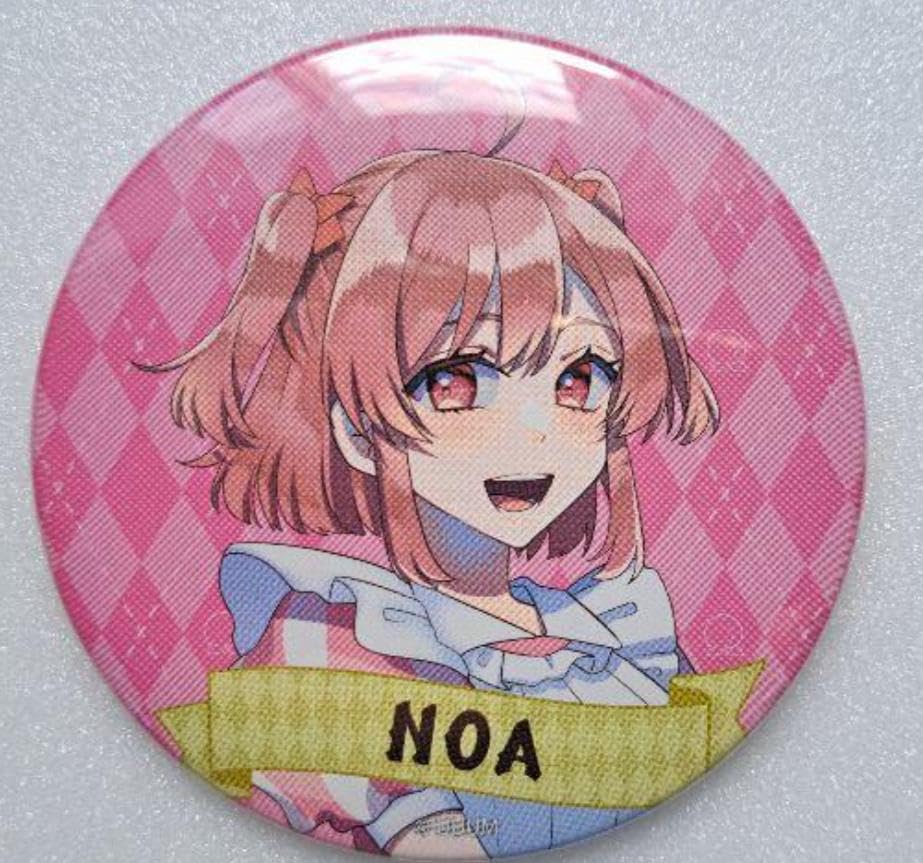 カラフルピーチからぴちのあ初期缶バッジ