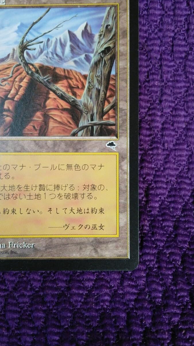 不毛の大地 日本語 4枚セット zendikar expedition 不毛の大地日本語4