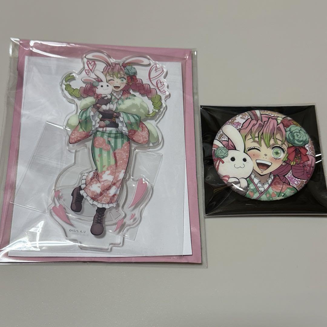 Amazon.co.jp: 鬼 滅 ufotable AGF2023 卯年 アクスタ 缶バッジ 甘露寺