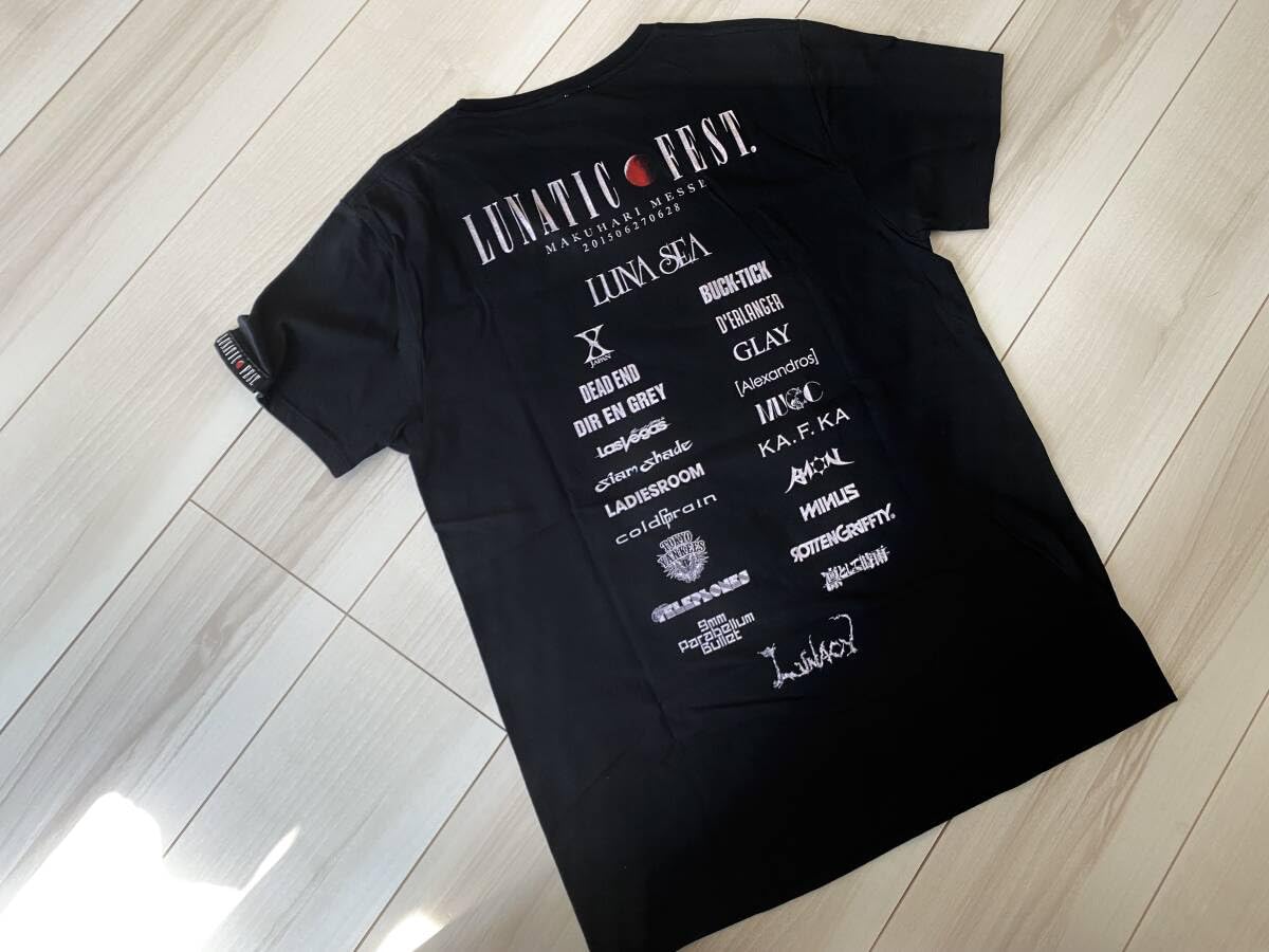 Amazon.co.jp: レア LUNATIC FEST Tシャツ LUNA SEA ルナシー 2015