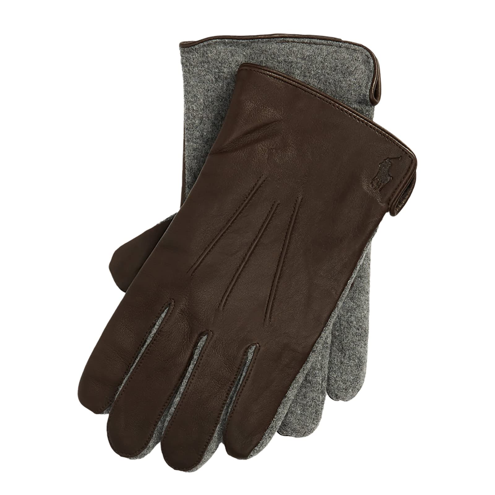 希少 ラルフローレン 手袋 レザー 本革 キルティング レーシング