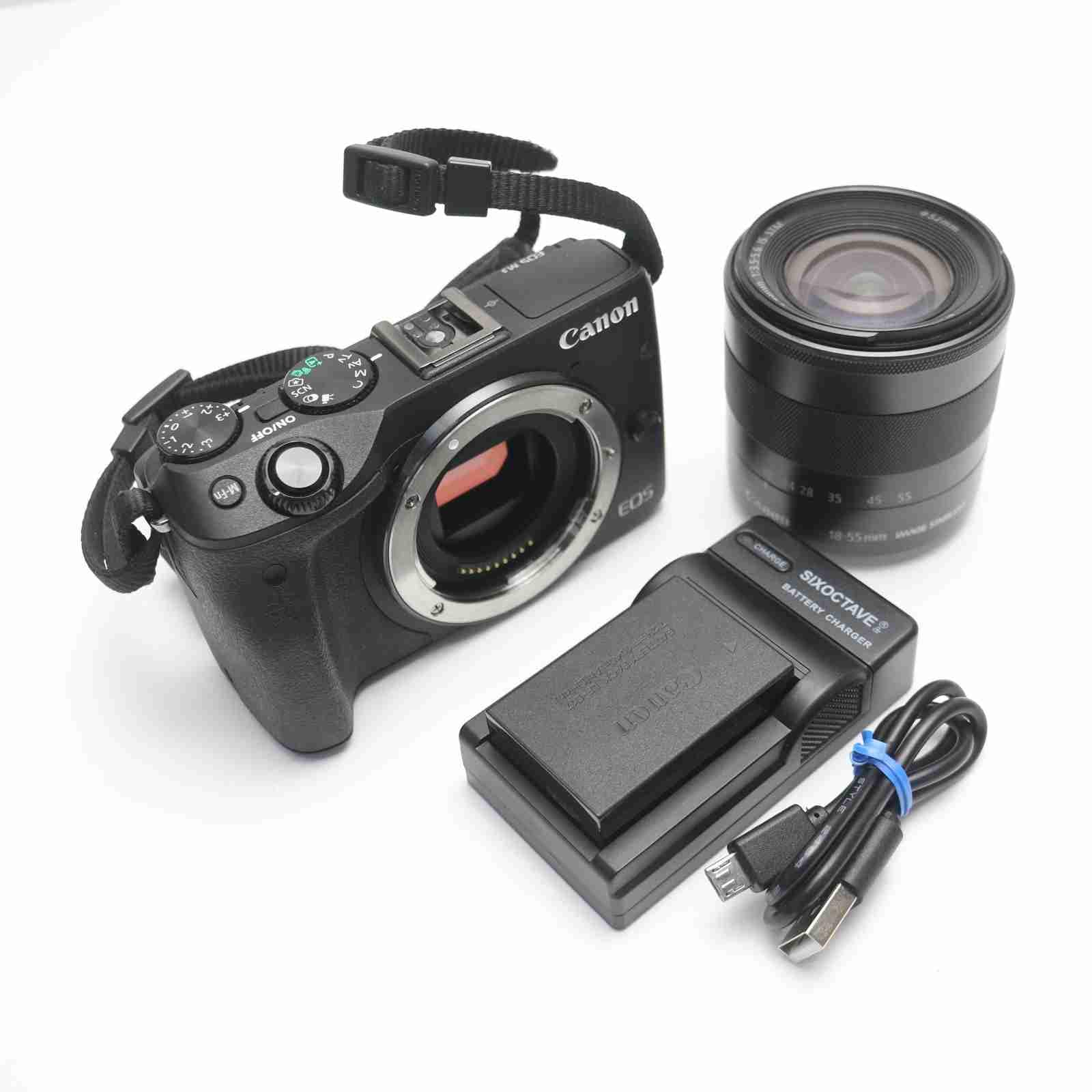 Amazon | Canon ミラーレス一眼カメラ EOS M3 レンズキット(ブラック
