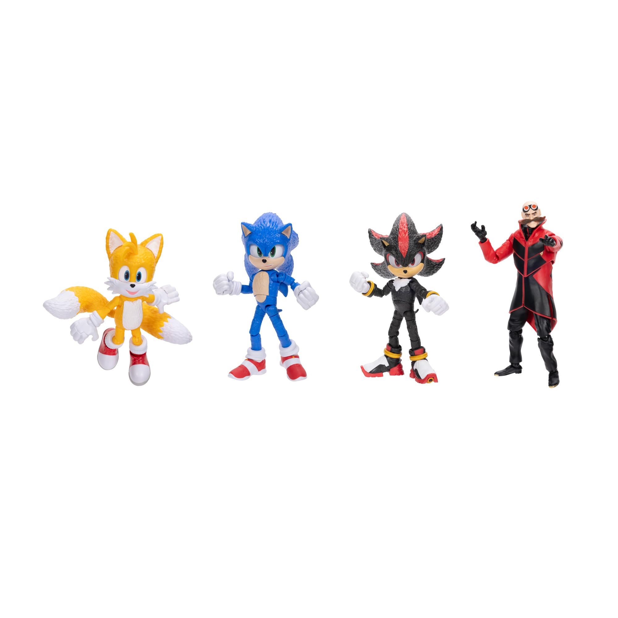 Amazon.co.jp: ソニック3 映画 5インチ アクションフィギュア 4個