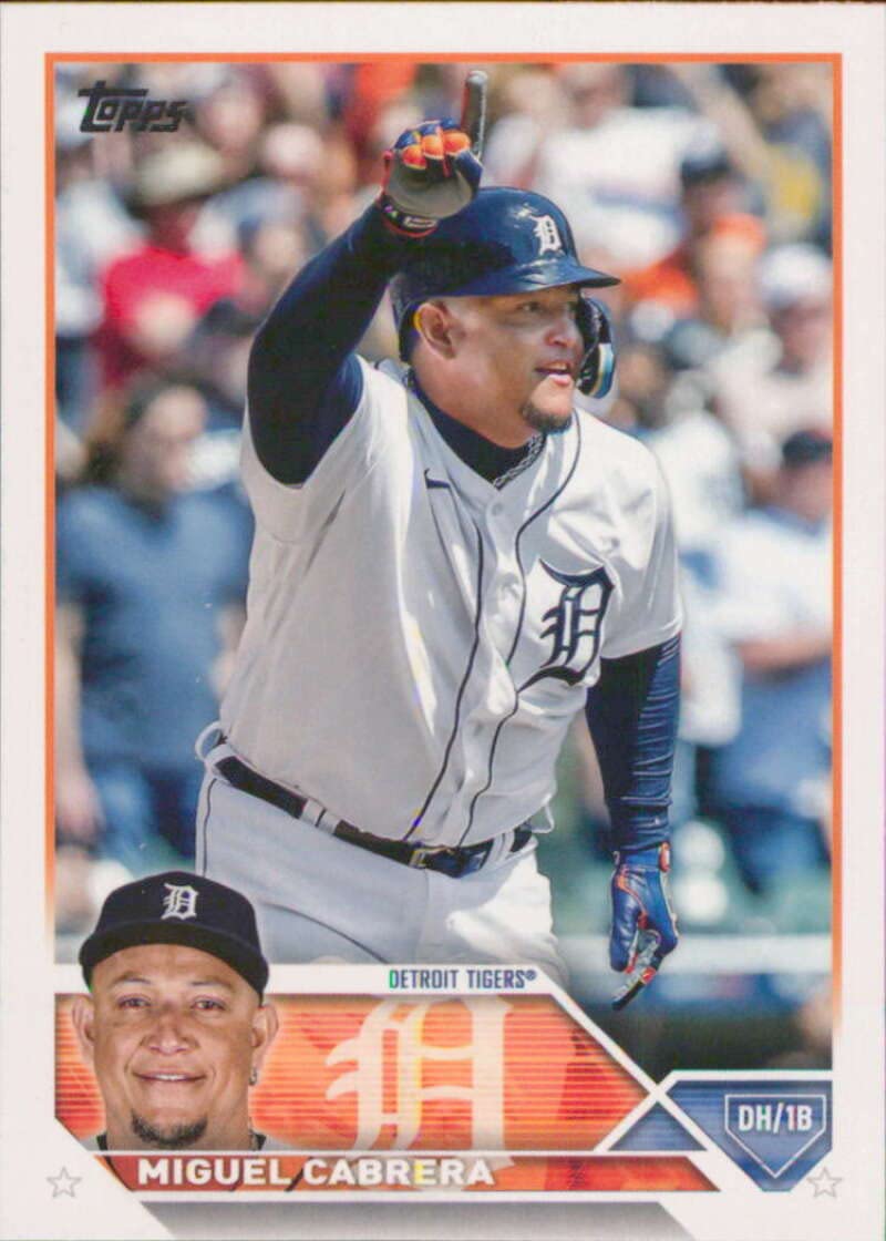 Amazon.com: 2023 Topps #24 Miguel Cabrera NM-MT Detroit Tigers