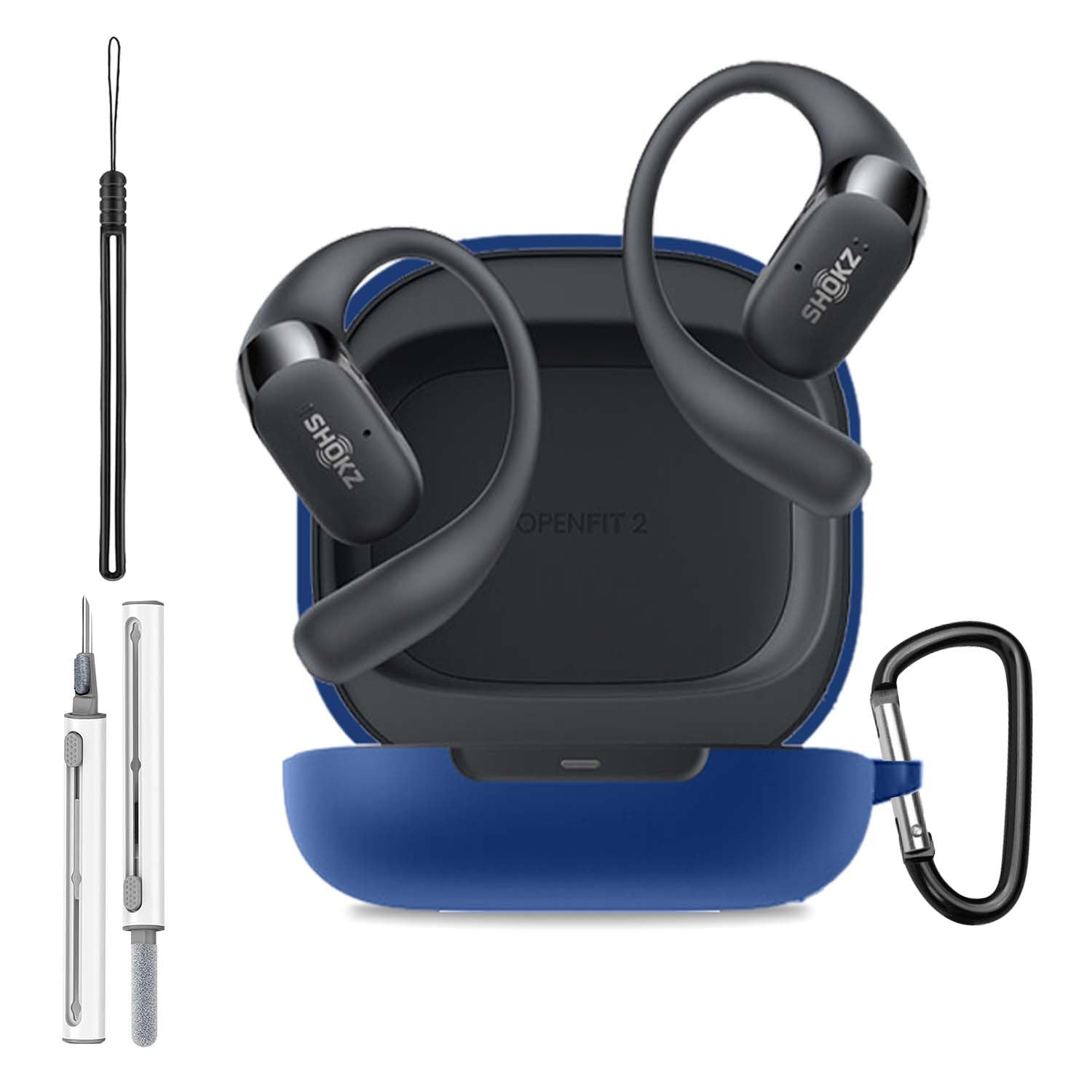 Amazon.com: Case for SHOKZ OpenFit 2, Silicone Protective Cover