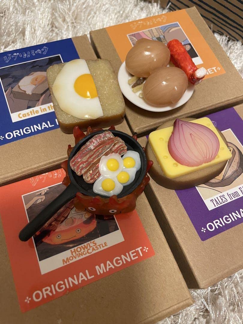 期間限定特別価格！ジブリパーク限定 オリジナル 食べ物マグネット 9種