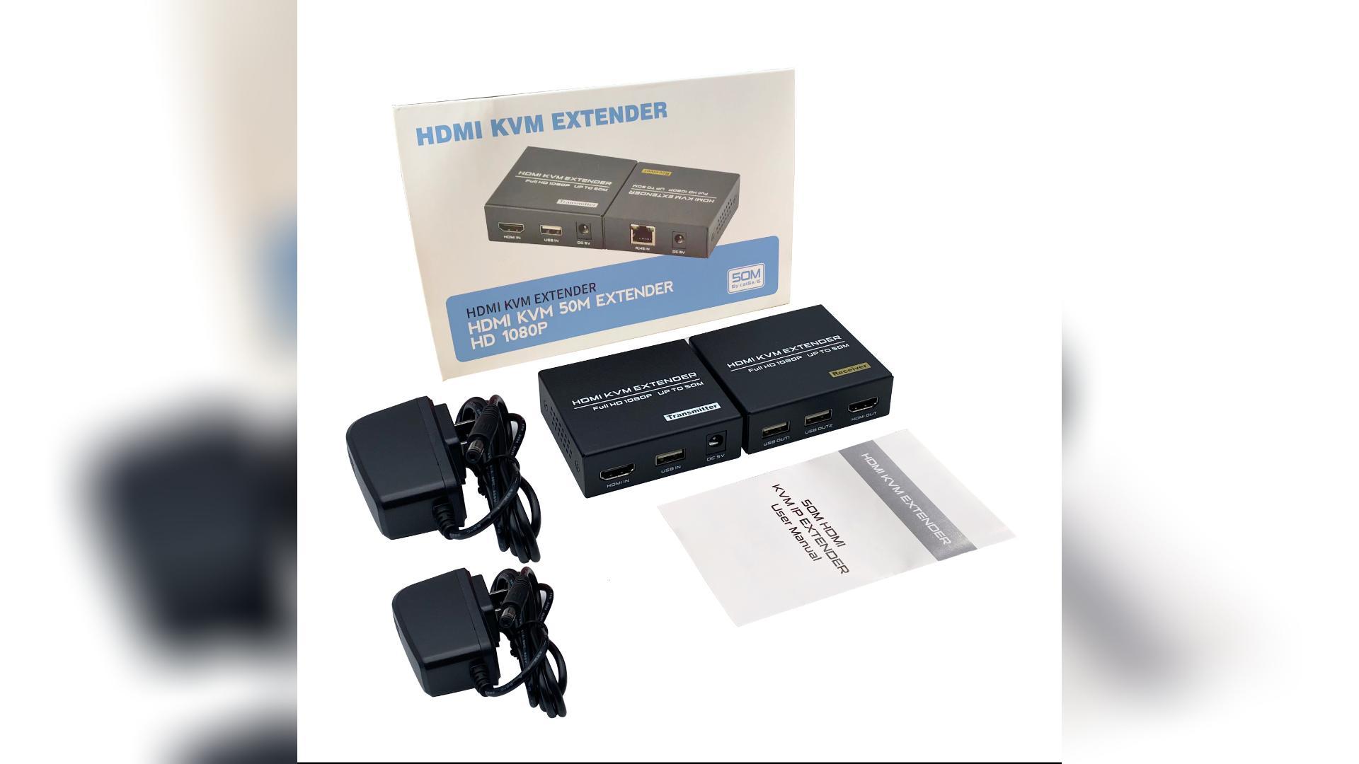 Amazon.com: HDMI KVM USB Extender, 1080P@60Hz HDMI Extender Over