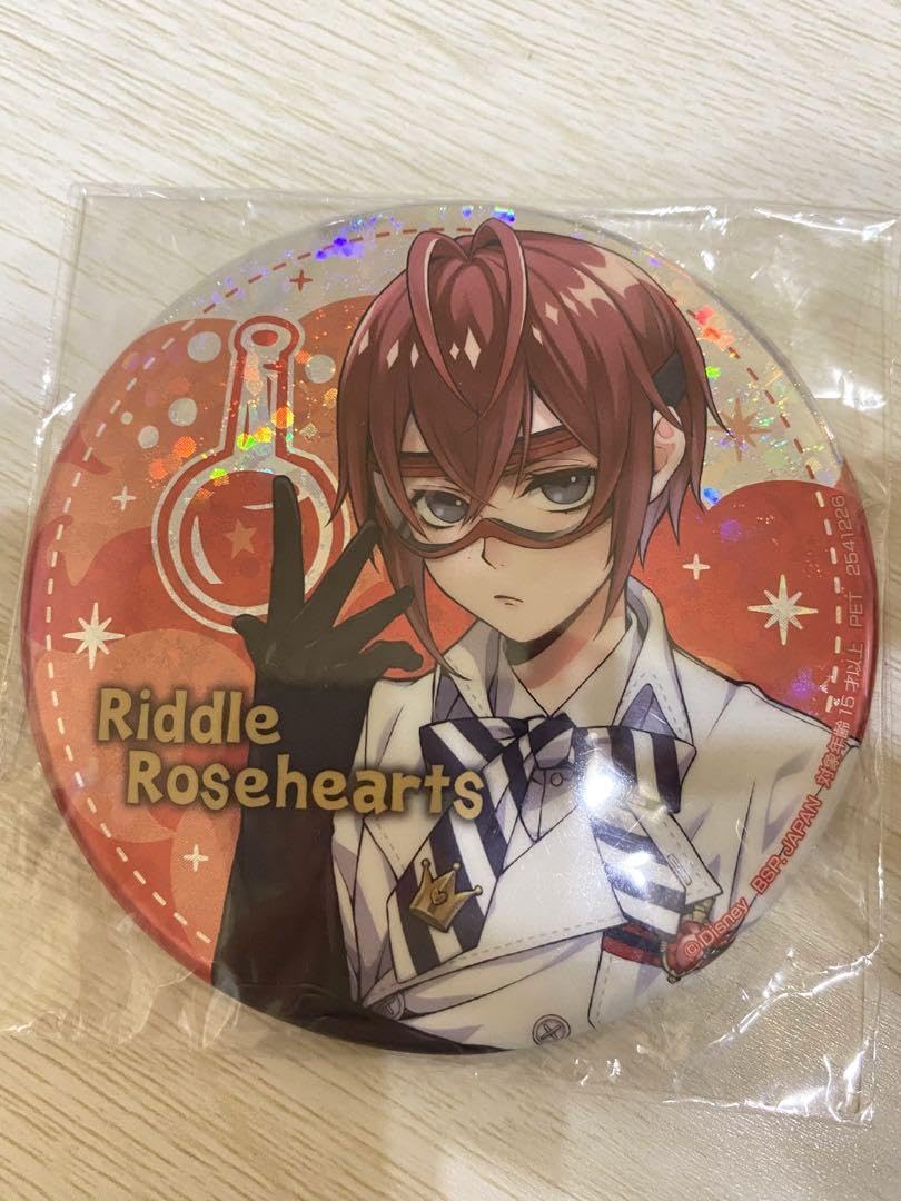 ツイステ namco缶バッジ エース 計21点 75mm ツイステ namco缶バッジ