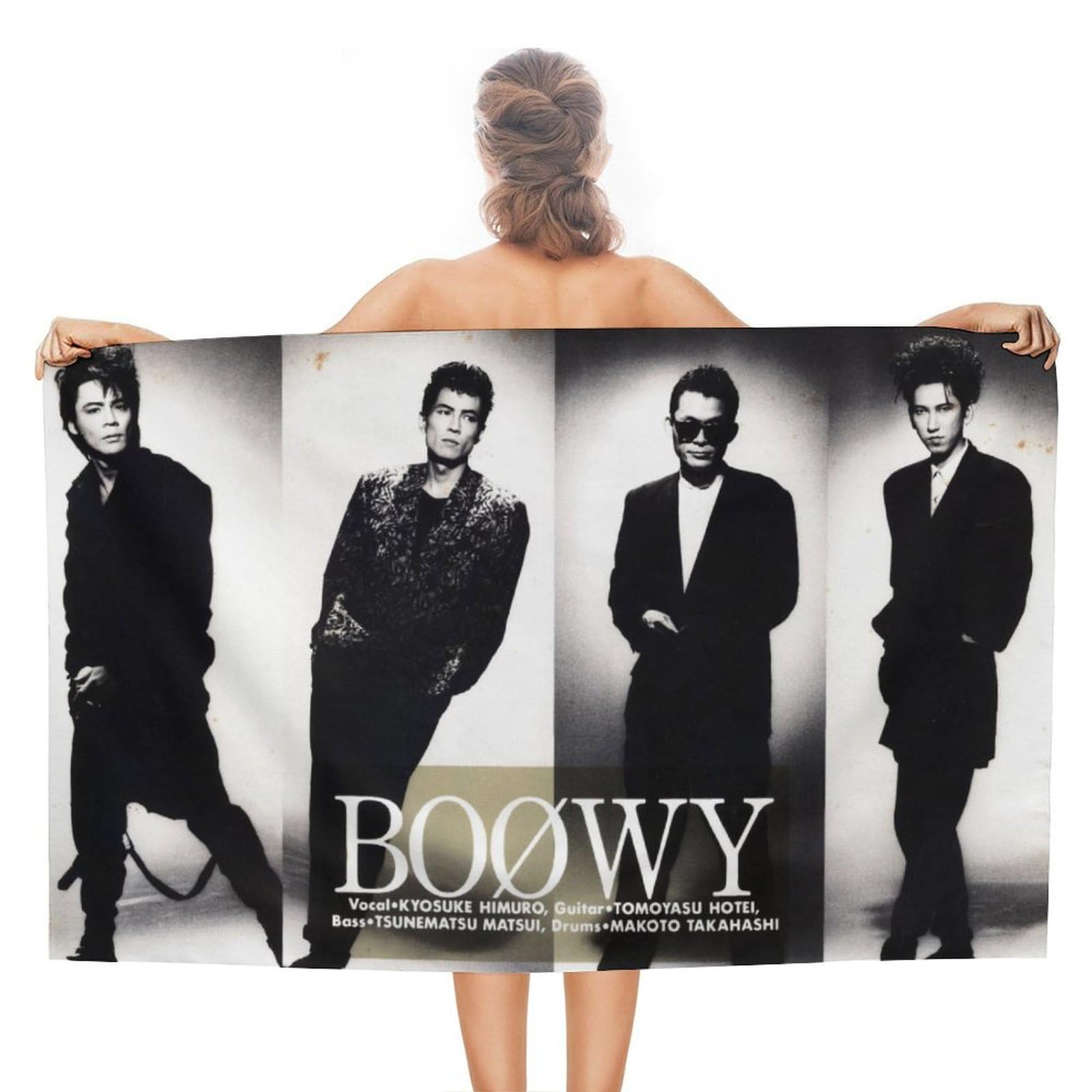 BOOWY CASEOF BOOWY バスタオル BOOWY CASEOF BOOWY バスタオル BOOWY