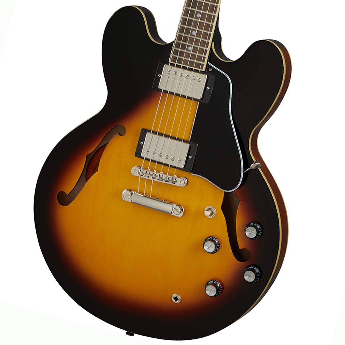 Amazon | Epiphone / Inspired by Gibson ES-335 Vintage Sunburst (VS