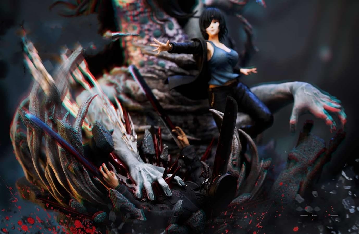 ☆特別版 姫野 フィギュア チェンソーマン スタチュー パワーちゃん