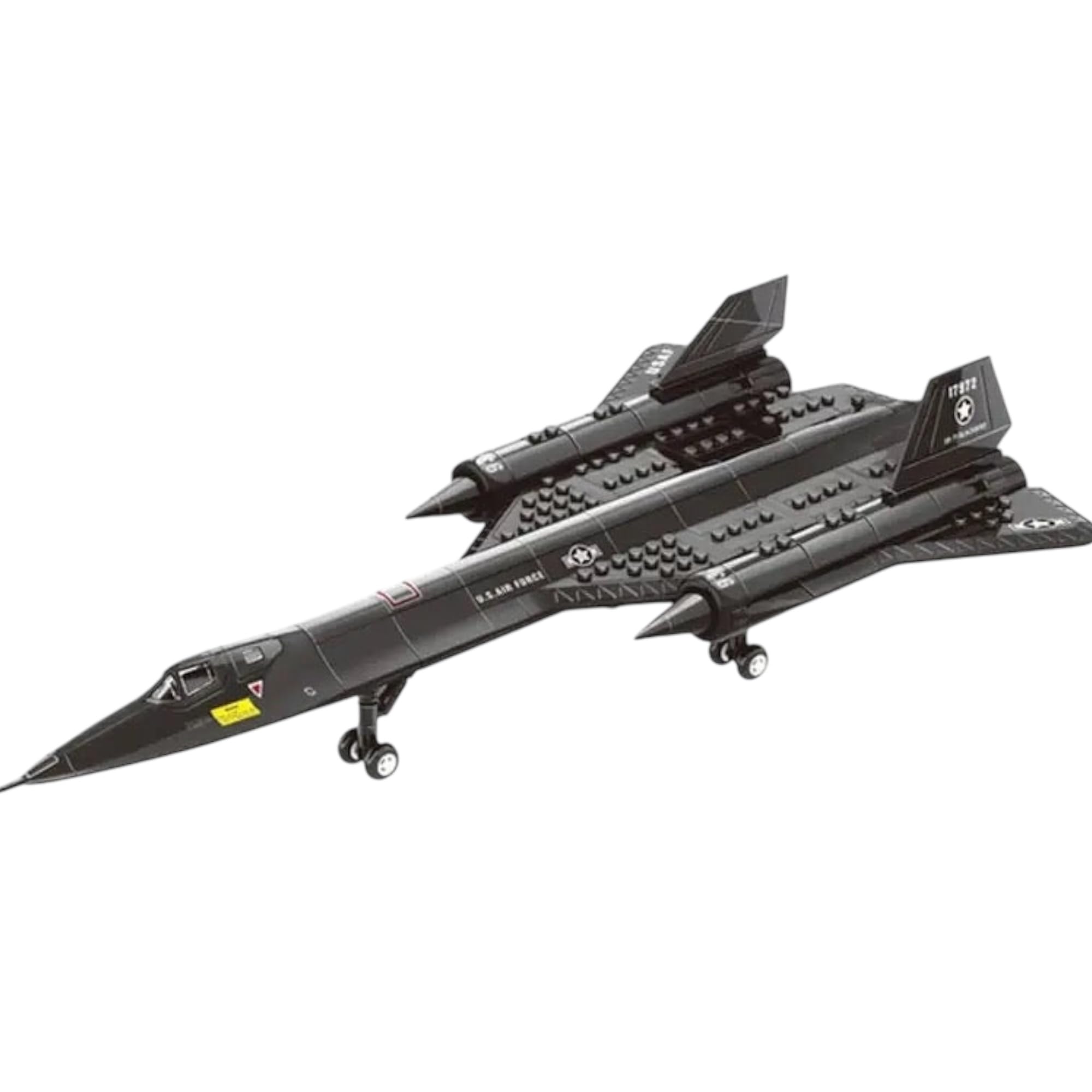 Amazon.com: General Jim's SR-71 Blackbird Building Set – 183-Piece