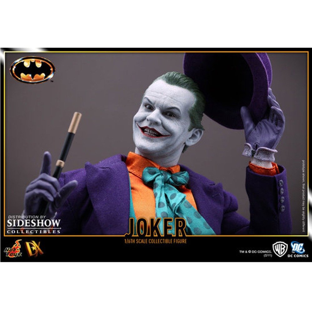美品】HOT TOYS THE JOKER 『バットマン』1/6スケールフィギュア