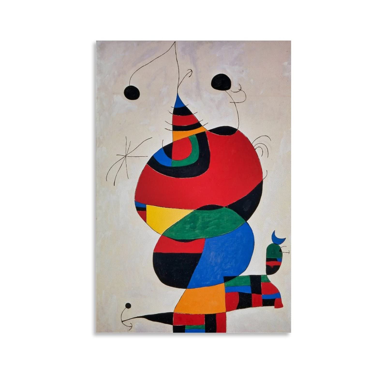 Joan Miro、ジョアン・ミロ【DANSEUSE ESPAGNOLE】 Joan Miro