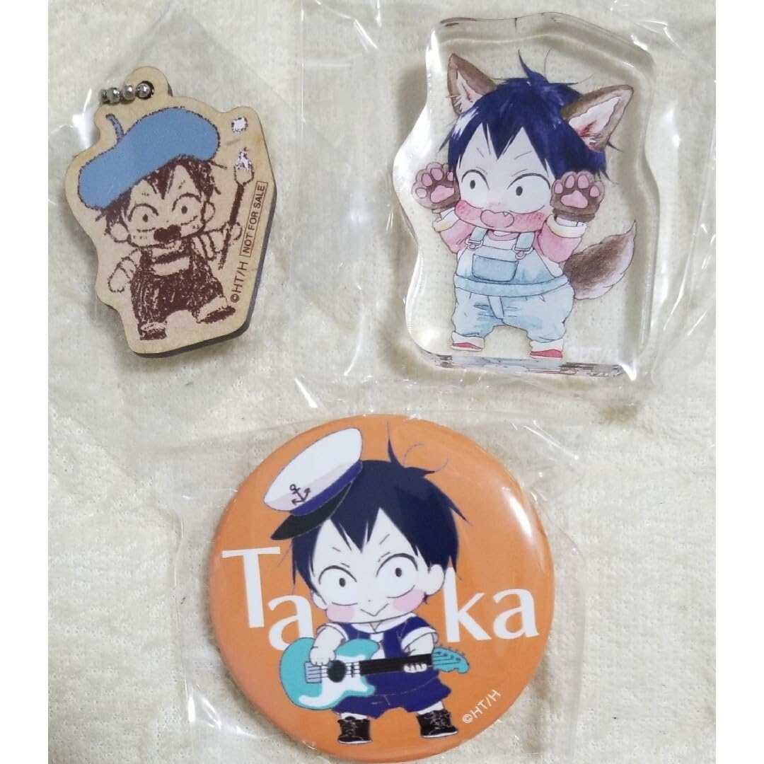 学園ベビーシッターズ 漫福ガチャ 狼谷兄弟 蛇原 缶バッジ 10点セット