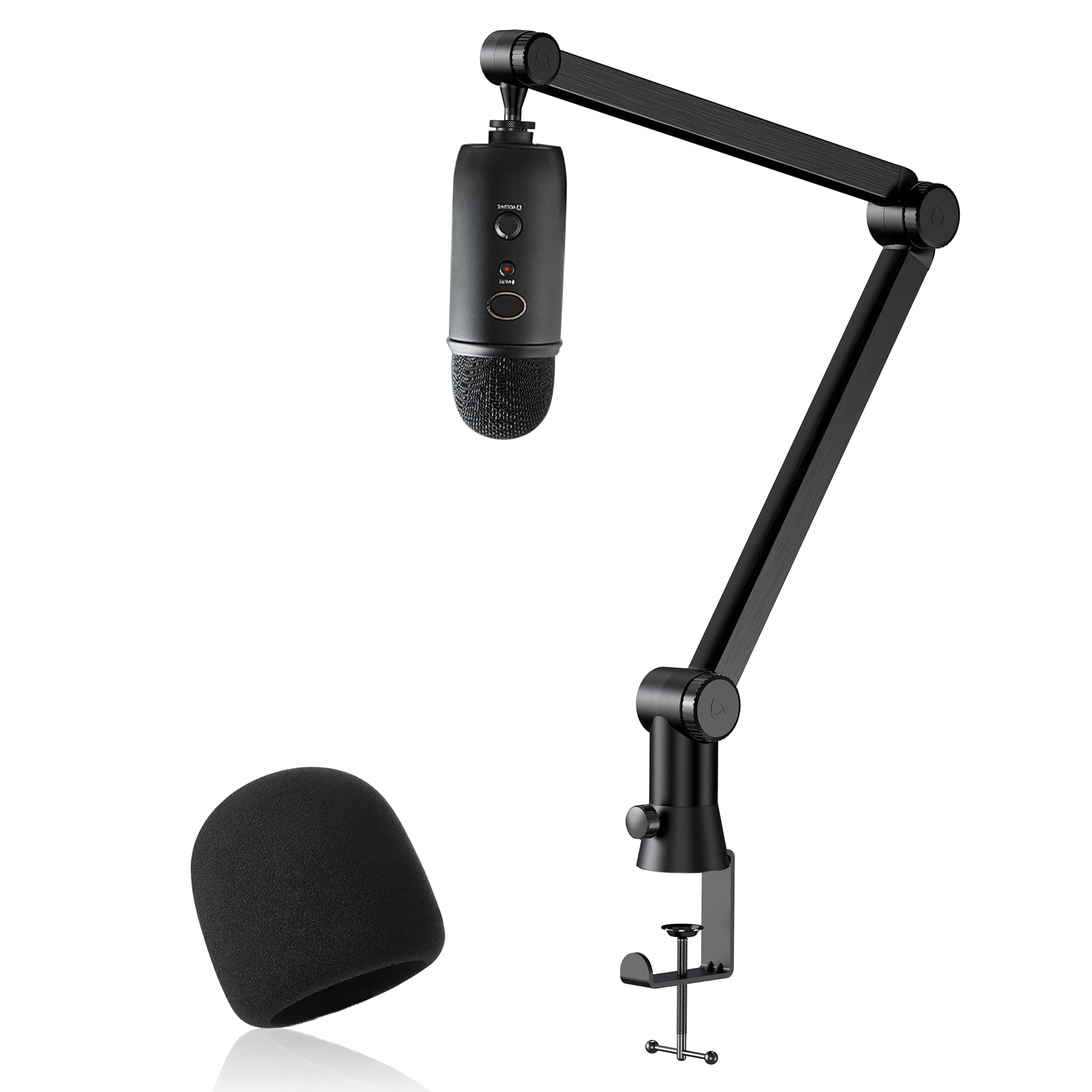 Blue Microphonesブラックマイクアーム（調整可能） Blue Microphones