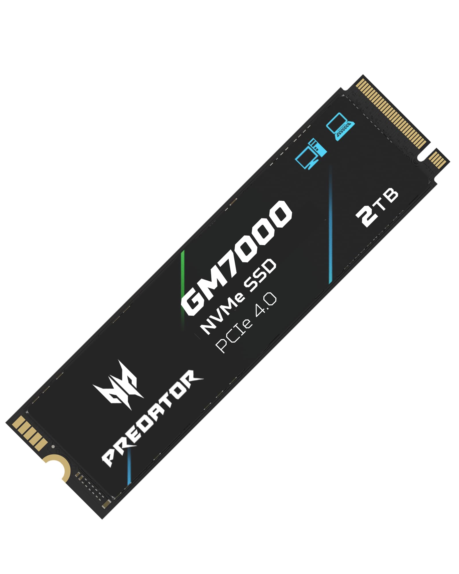 Acer Predator GM7000 2TB NVMe Gaming SSD - M.2 2280 PCIe Gen4 (16