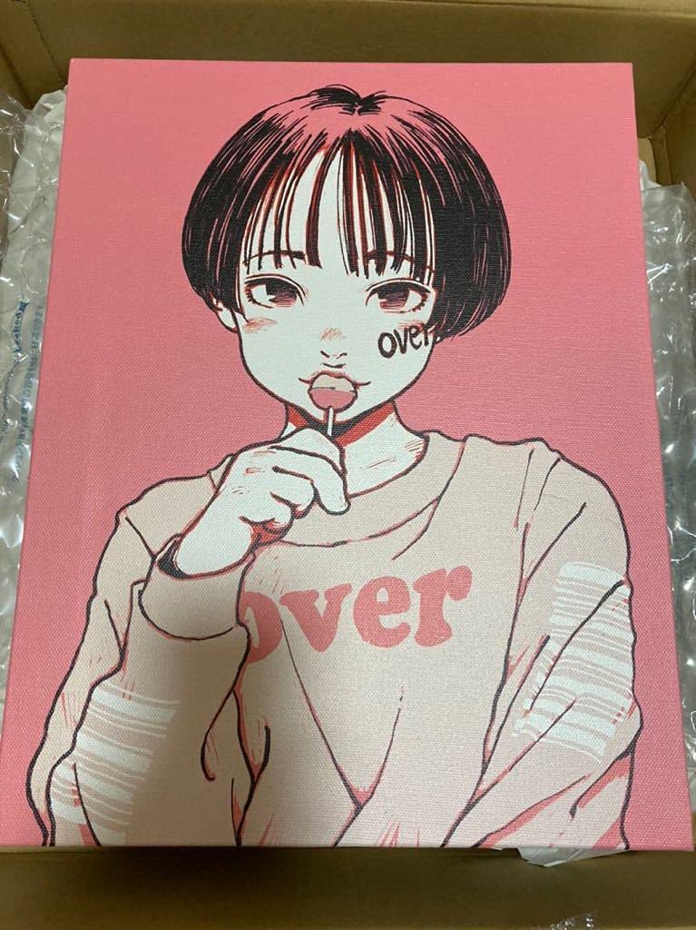 キャンバスアート 30x30cm 古塔つみ YOASOBI キャンバスアート 30x30cm