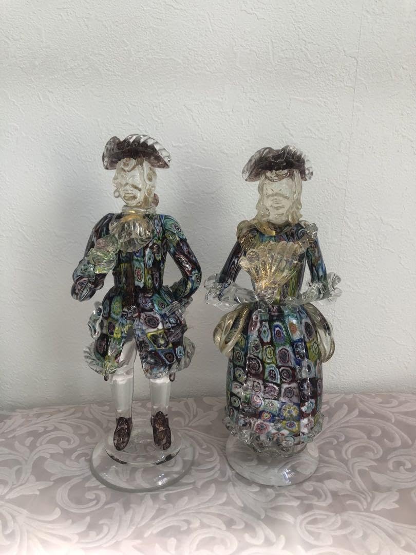 ベネチアンガラス人形