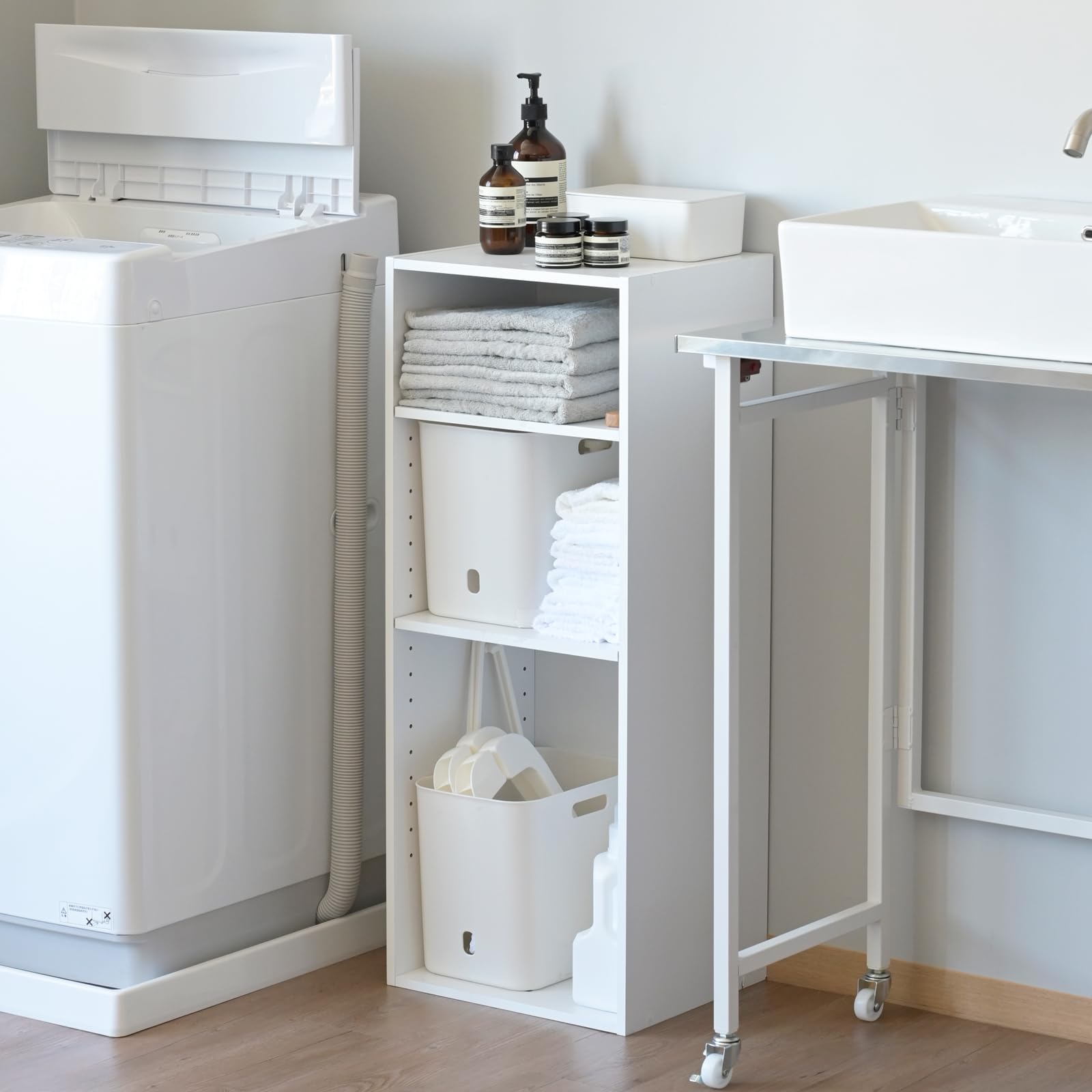 連休sale】佇まい良さげな収納棚 食器棚 ラック 3段 収納棚 収納