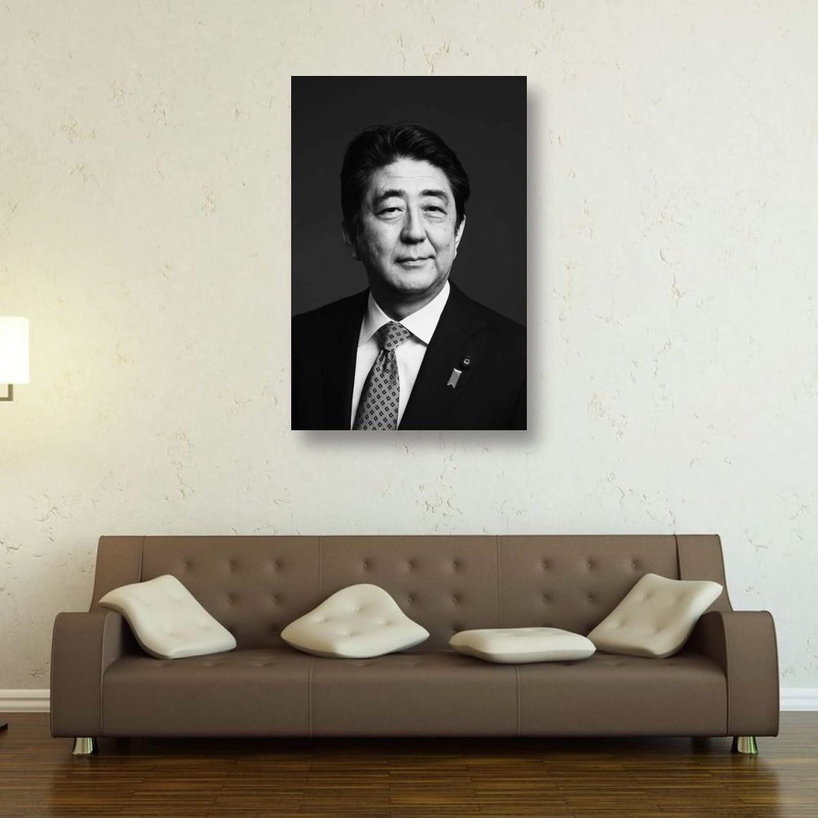 自由民主党大会記念 色紙（プレート） アクリルフレーム 安倍晋三 自由