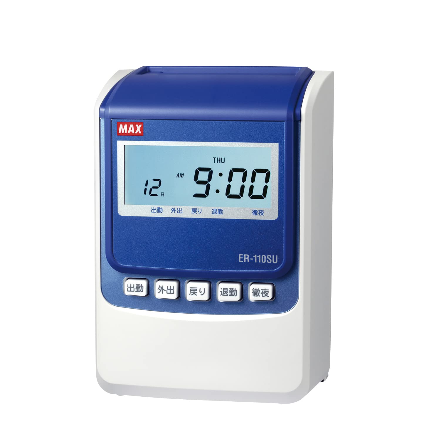 Amazon | マックス タイムレコーダー ER-110SU ER90718(ホワイト