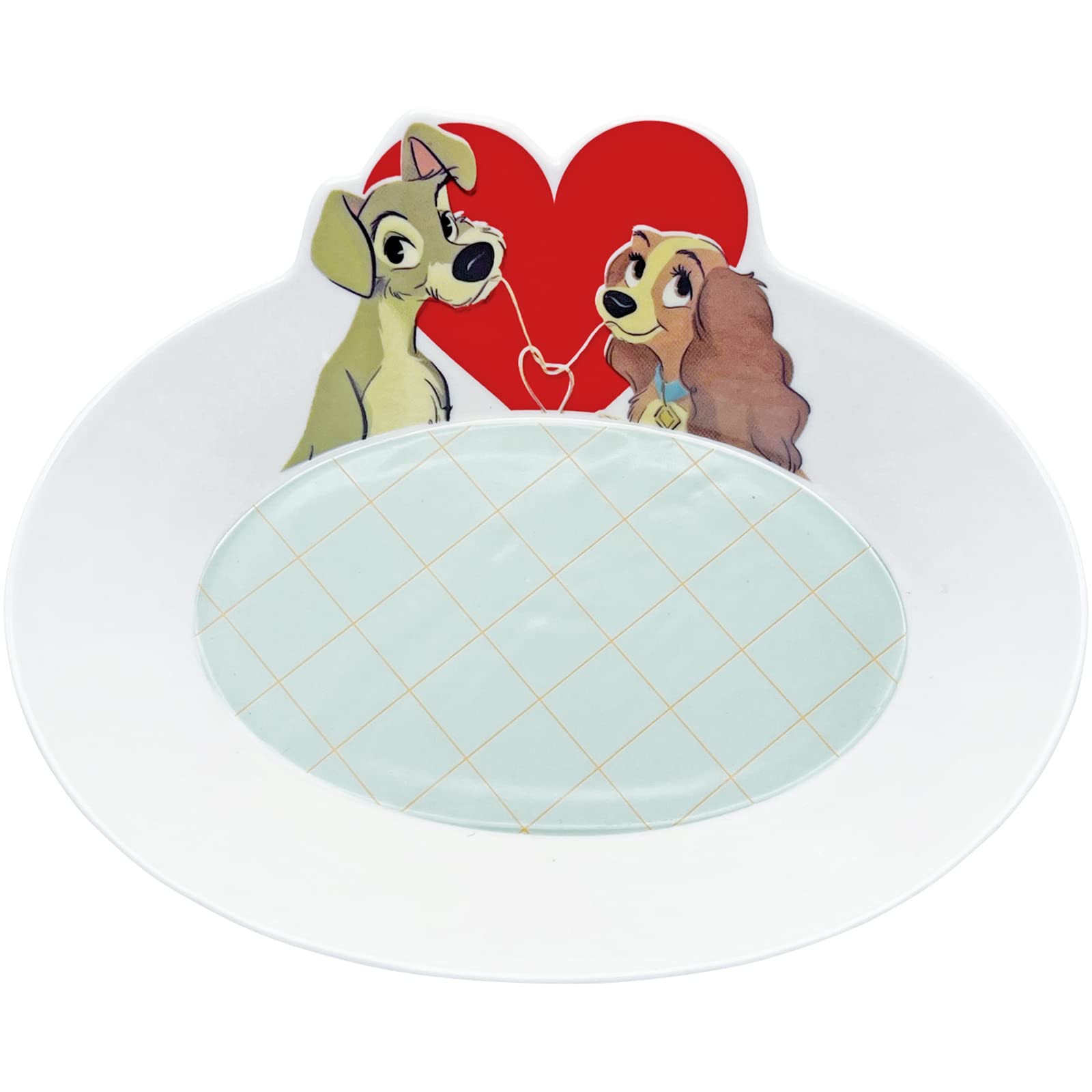 ディズニー わんわん物語 レリーフプレート 飾り皿 ディズニー 世界