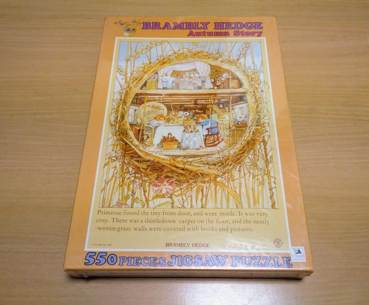 希少】Brambly Hedge のばらの村のものがたり 木製ジグゾーパズル