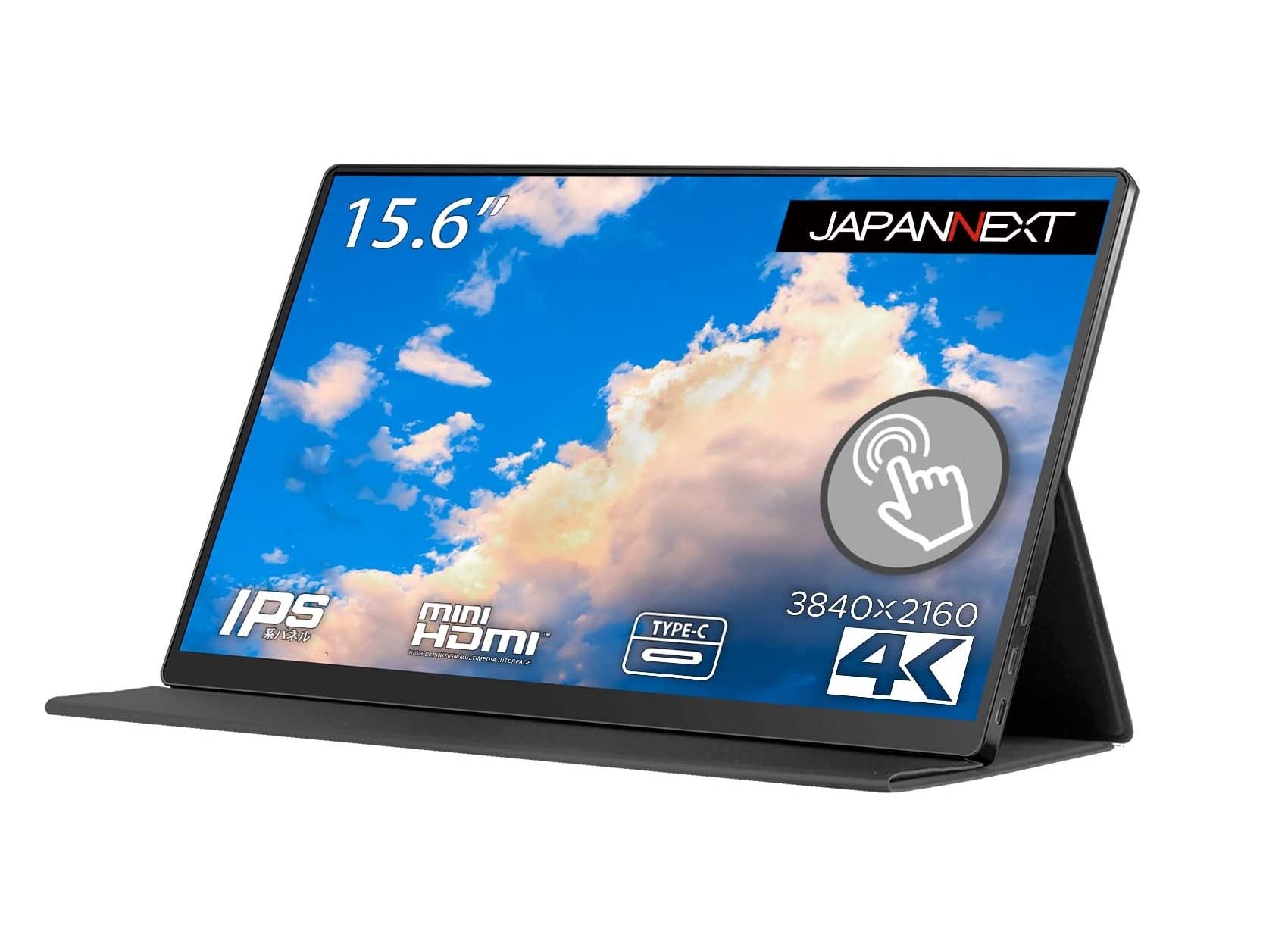 4Kポータブルモニター 15.6インチ M156110-J 4Kポータブルモニター