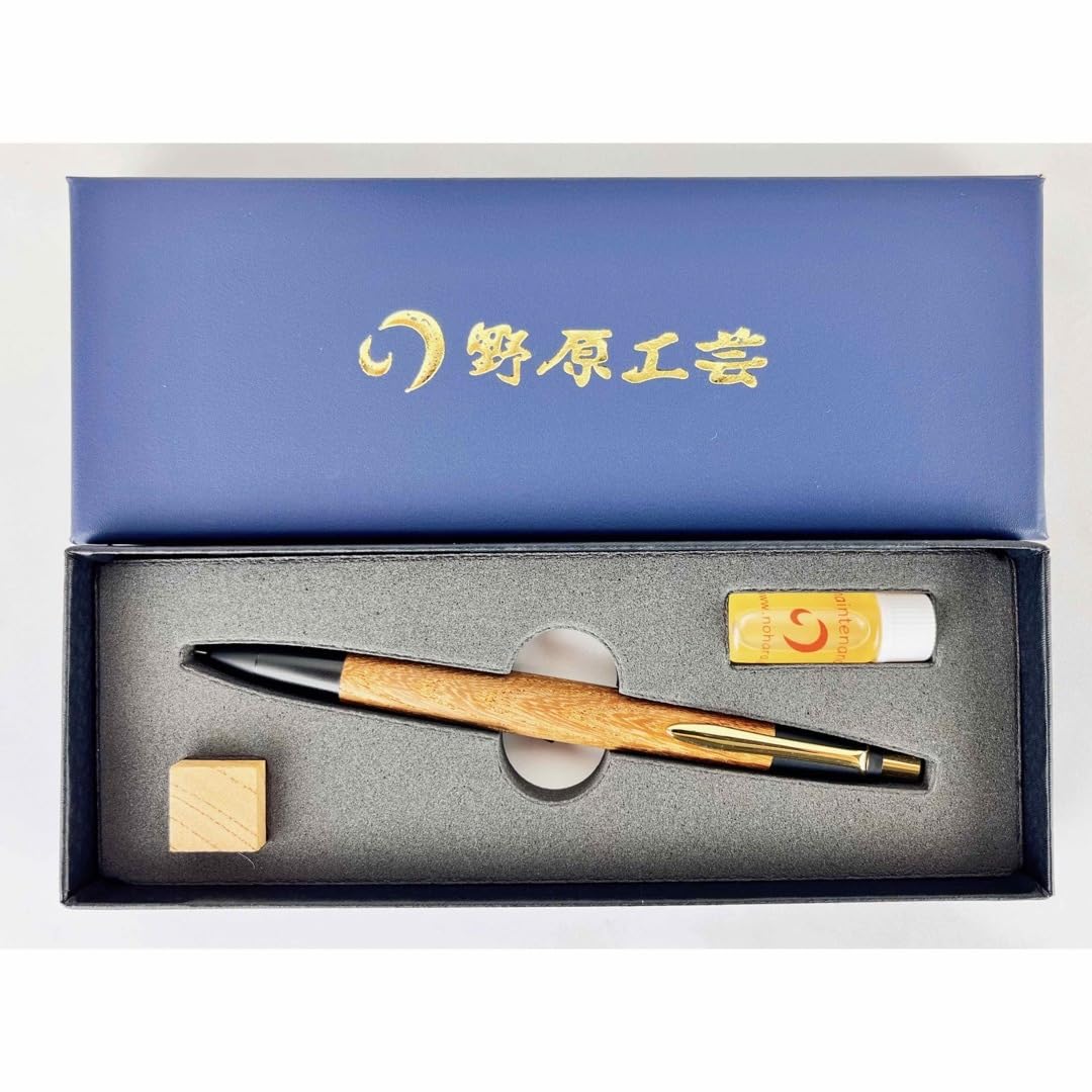 野原工芸 旧型 シャープペンシル 欅ケヤキ 固定式口金付 野原工芸旧型