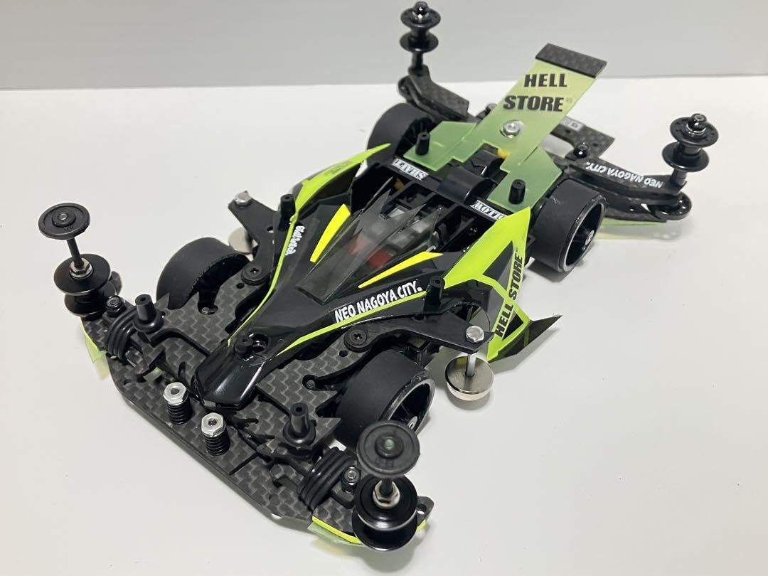 ミニ四駆 完成品 MSフレキ 減衰入り アバンテMk-III ミニ四駆完成