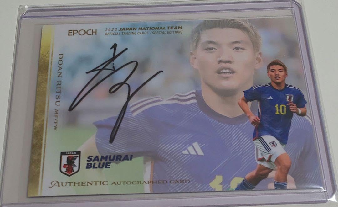 堂安律 直筆サインカード 日本代表