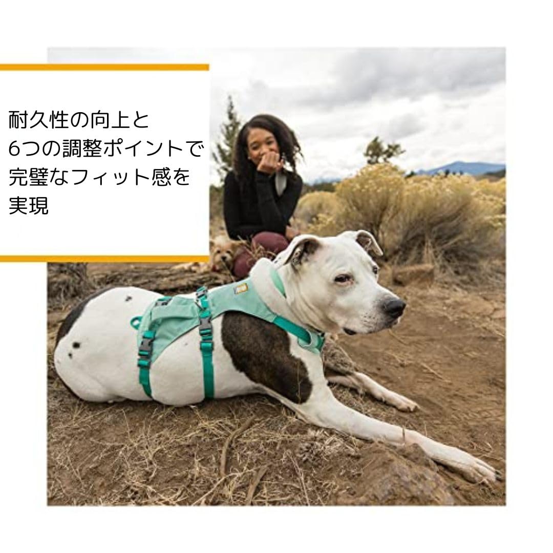 ラフウェア フラッグラインハーネス セージグリーン L/XL 大型犬