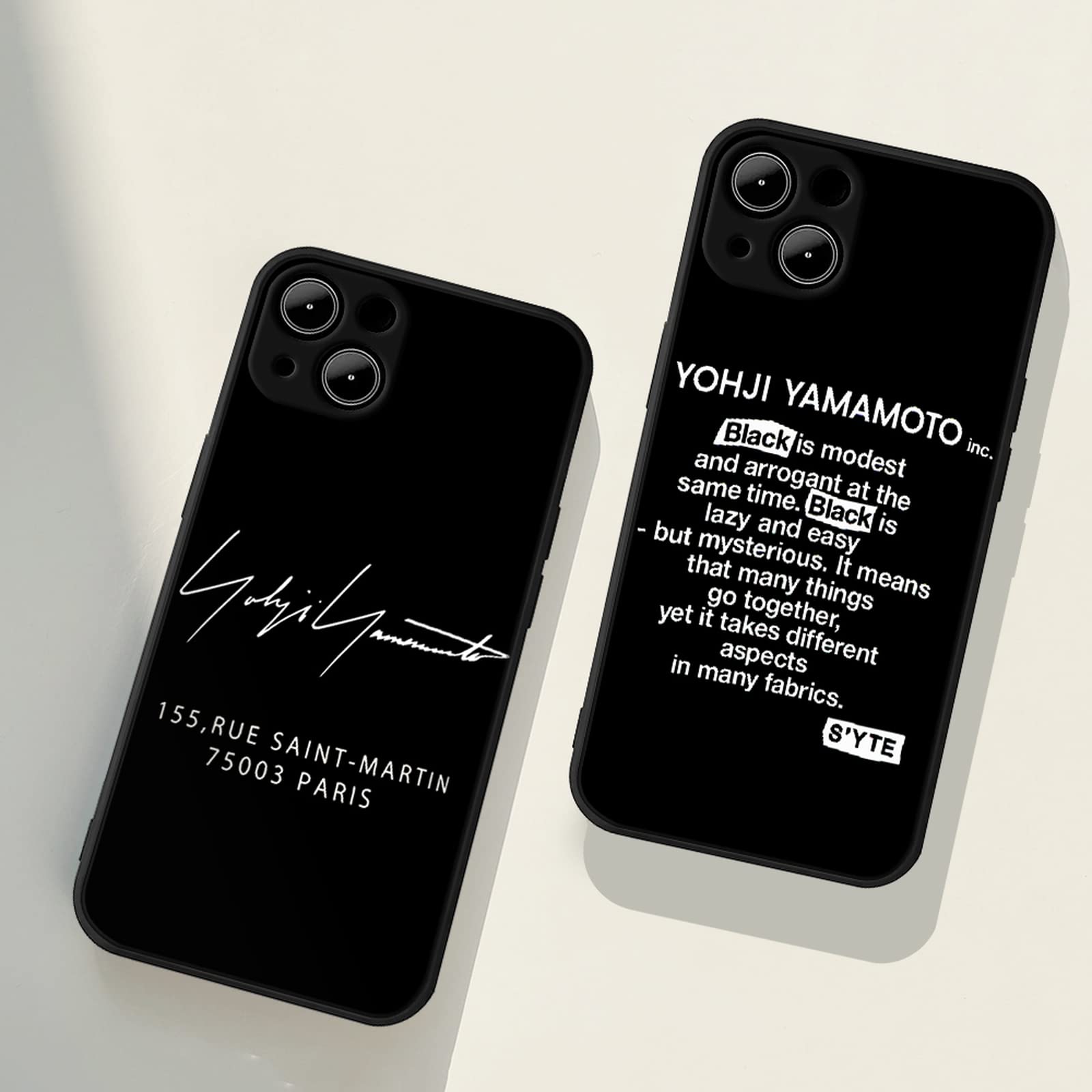 ヨウジヤマモト Yohjiyamamoto iPhone14pro スマホケース Yohji
